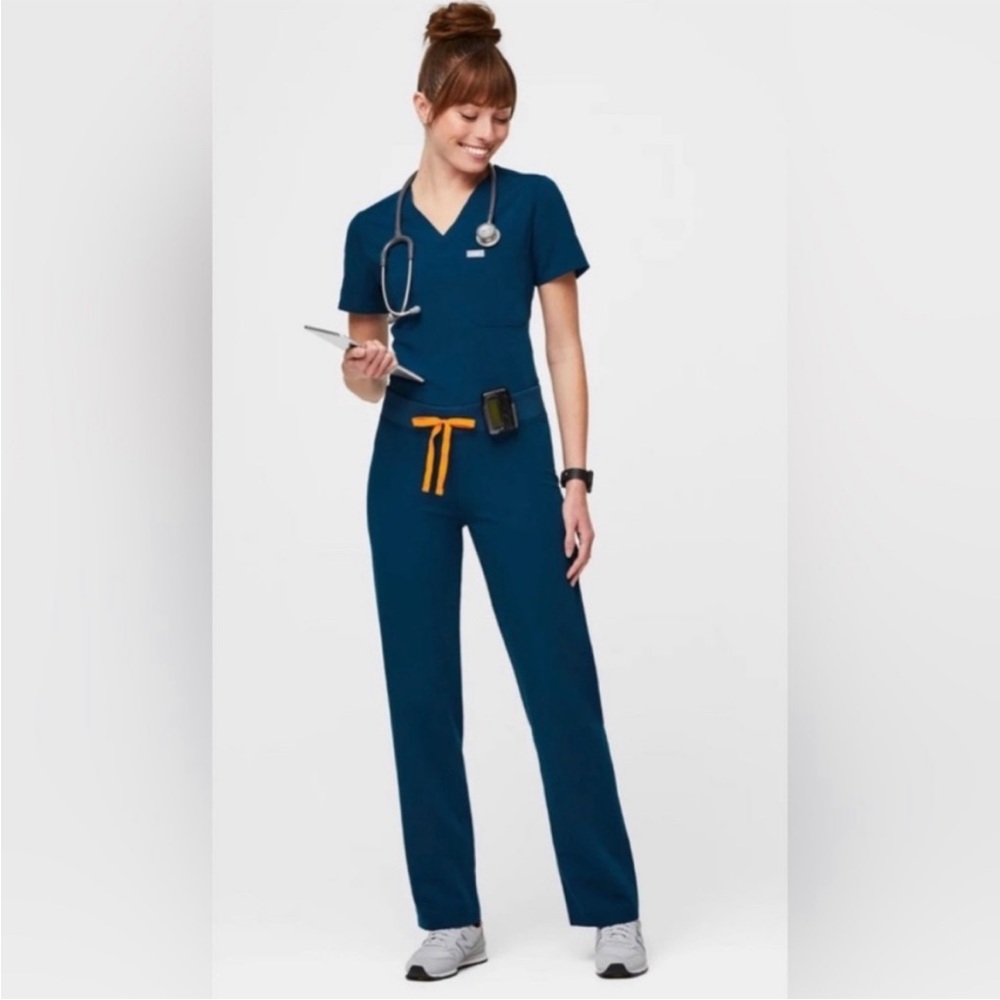 Livingston™ Basic Scrub Pants Deep Reef size medium